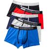 Men's Mid-Rise Pure Cotton Breathable Boxer Briefs - Youth Sports Trendy Style