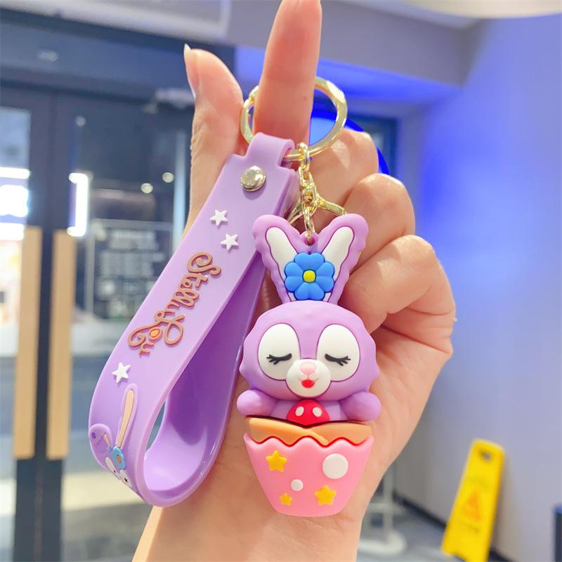 

Мультяшный Милый Милый Подвеска Драг Зайчик Брелок для Ключей Автомобиля Детские Игрушки Маленькие Подарки Аксессуары для Кукольного Автомата