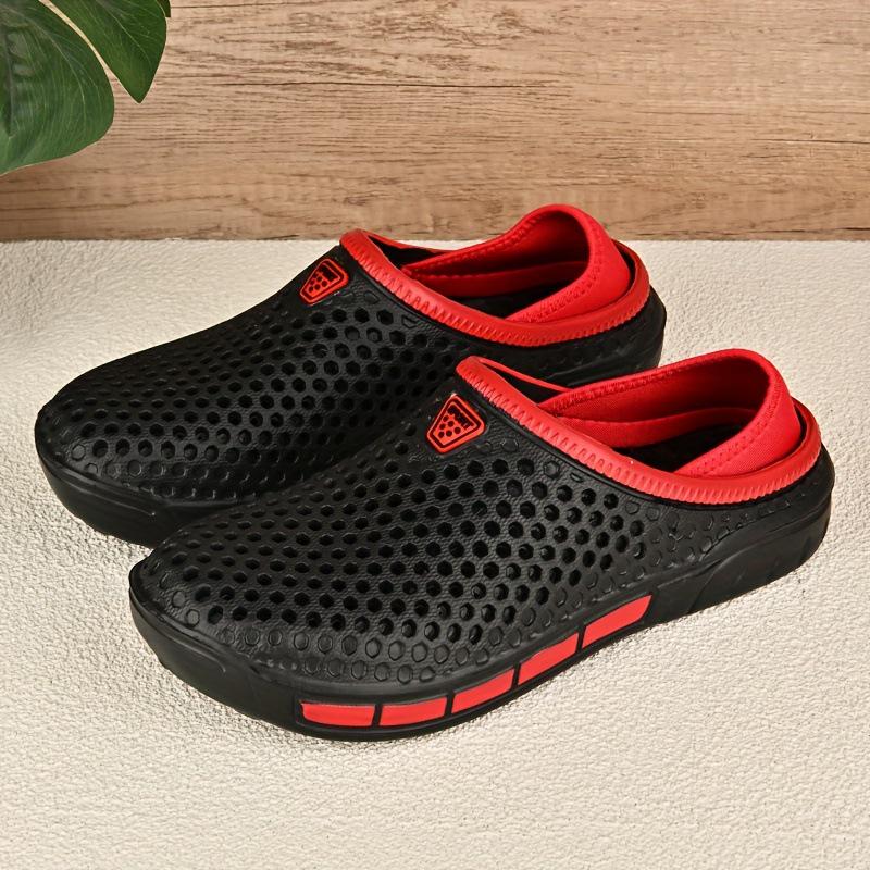2025 Sommer Herren Atmungsaktive Rutschfeste Geschlossene Zehen StrandSchuhe mit Dicker Sohle und Jelly Design