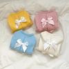 Poodle Bottoming Shirt New Style Pet Warm Clothing Adorable Bow Tie Small Dog Pullover Solid Colour Dog Clothes