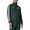 adidas Bayern München Seitenstreifen Vintage Stehkragen Sportlich Lässige Langarmjacke Herren Jacke Schattengrün IT4130