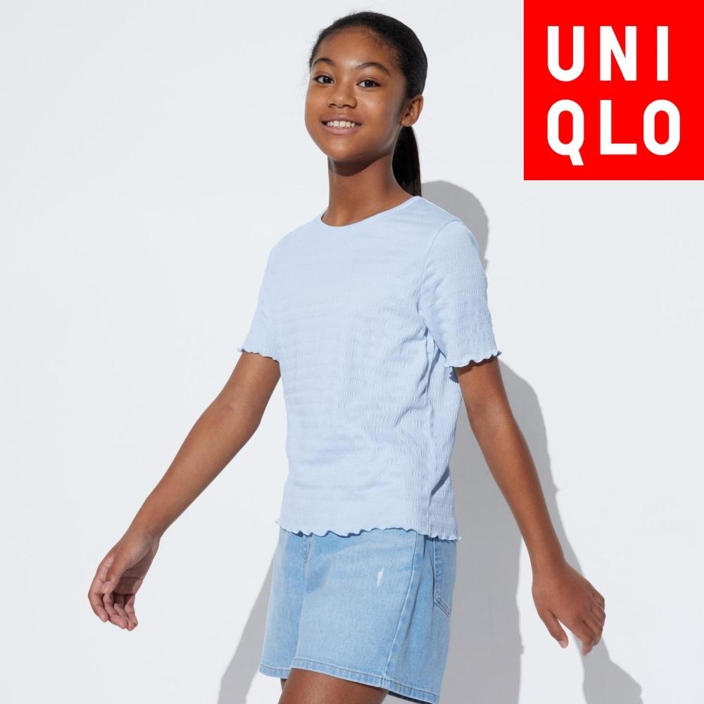 

UNIQLO GIRLS Мягкая футболка с коротким рукавом