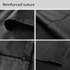 Black Waterproof Half Apron for Waiters Stain Resistant Durable Work Wear for Hotel Restaurant Kitchen and Catering Use