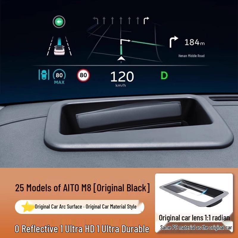 AITO M8 HUD Protective Cover: Dust & Scratch Protection for Car Interior