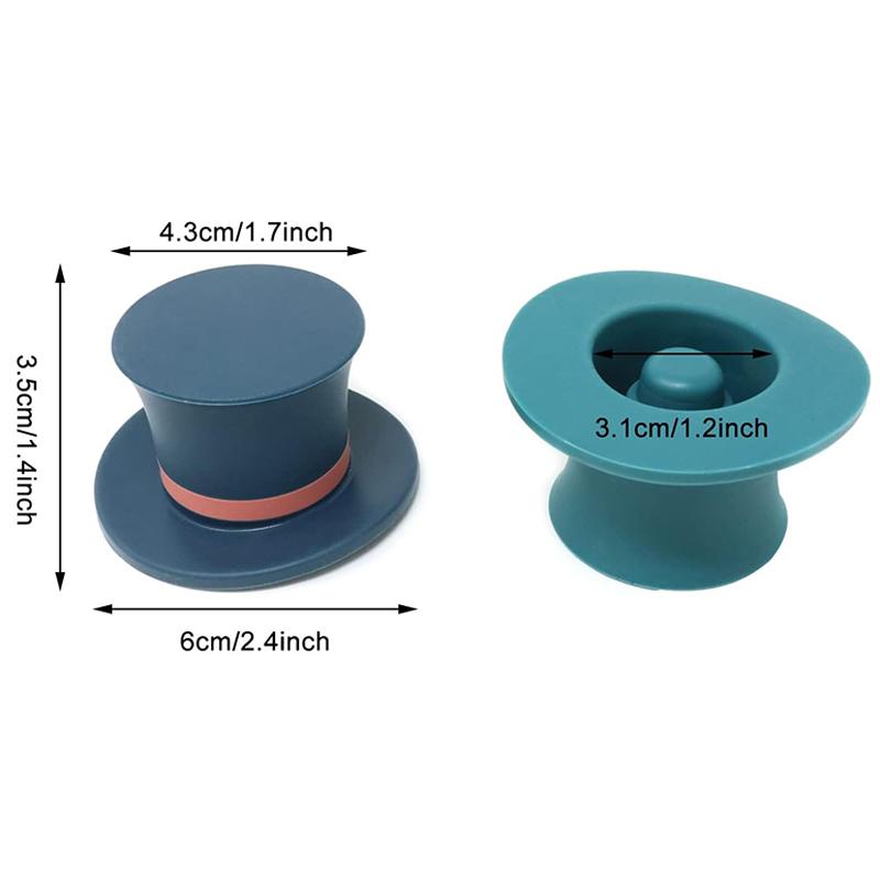 Magic Hat Wine Bottle Stopper Creative Silicone Wine Bottle Stopper Leak Wine Bottle Cap Reusable Champagne Stoppers Sealer Plug