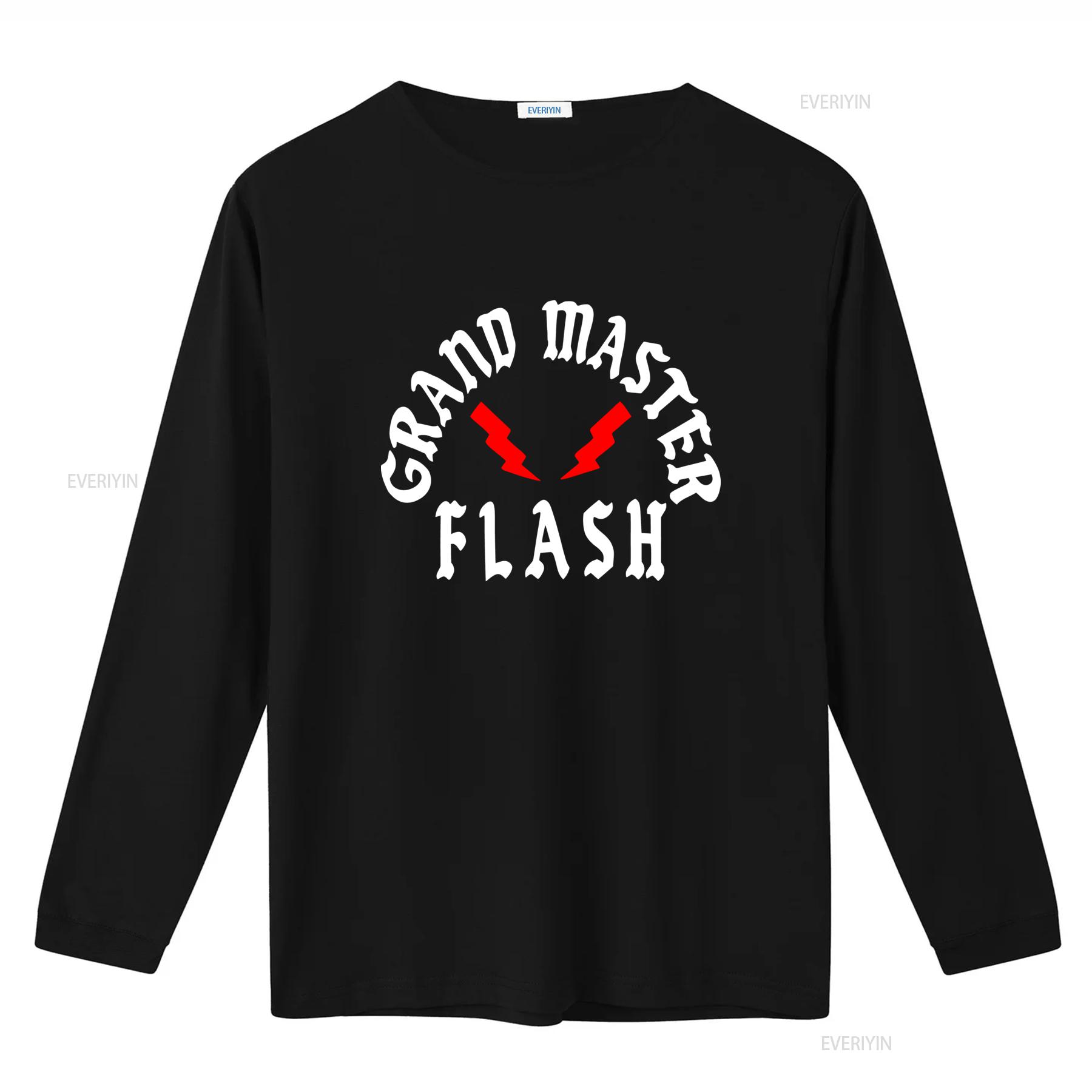 

Grand Master Flash T Shirt Furious Five DJ Sugarhill Old School Hip Hop Print vintage Washed designer clothes Stretched homme 4XL