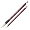 Eikindo Calligraphy Brush Set 3 Matte Red Lacquer Mixed Hair Medium and and Engraved Durable Suitable for Letter Calligraphy Beginners To Gift
