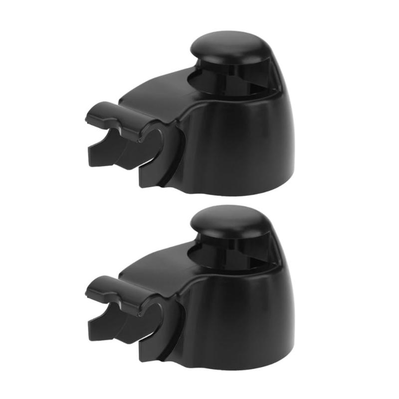 2Pcs Efficient Rear Wiper Arm Caps Rear Windshield Wiper Arm Nut Cover Cap for 7M3955435 Car Replacement Parts Enduring 1