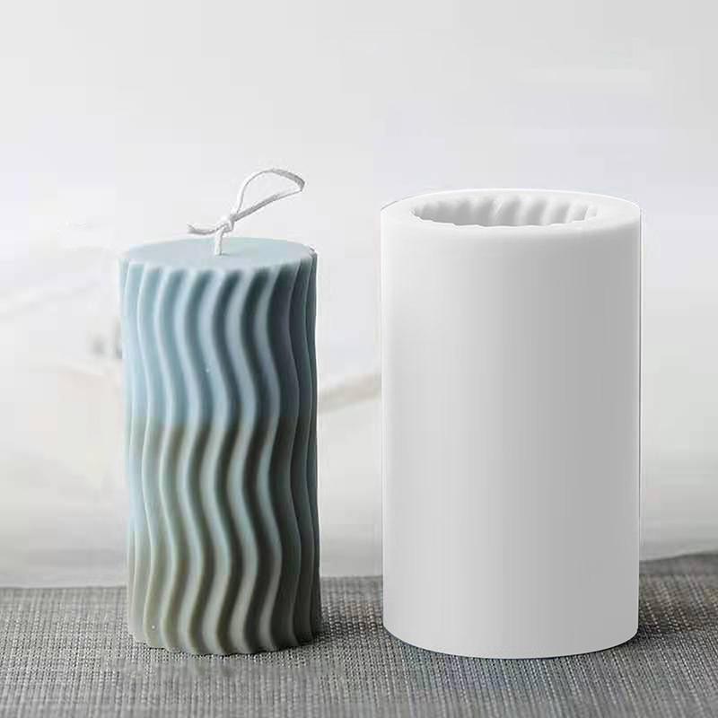 Molde de vela 3D creativo de silicona con forma de David, molde para velas de perfume, molde para hacer velas con fragancia, molde para yeso, chocolate, jabón y pastel