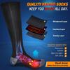 Electric USB Winter Warm Heated Socks Foot Warmer with 3 Temperature Adjustment