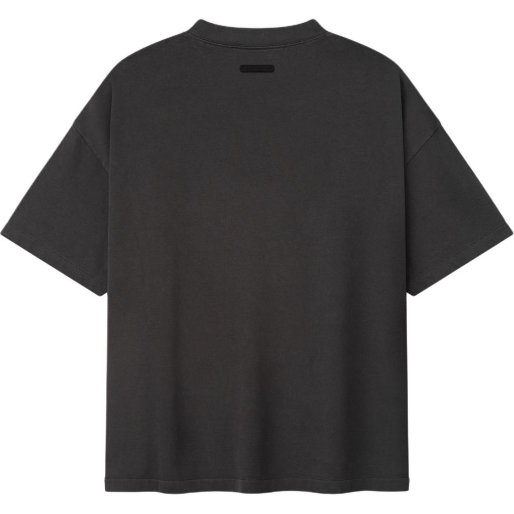 Fear of God Essentials Campus 90s Short-Sleeve Tee Faded Black Men Tops 125SP262001F