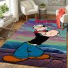 1Pc Popeye Sailor Man Rug, Office Carpet Indoor Outdoor Doormat, Non-Slip, Comfortable, Living, Christmas Halloween, Xmas Gift N1424