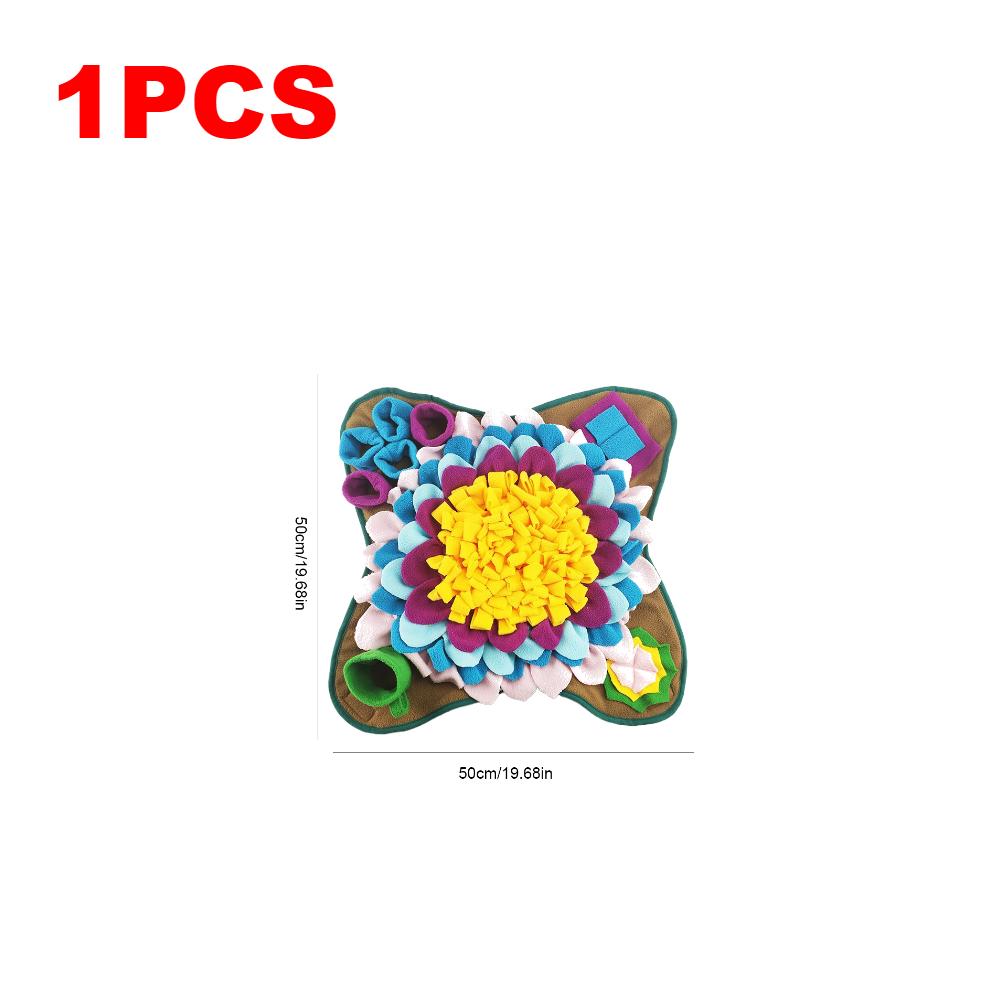 

New Dog Snuffle Mat Anti Choking Food Dog Blanket Pet Slowing Carrot Mat Pet Leak Mat Feeding Toy Puzzle Work Toys Training Nose