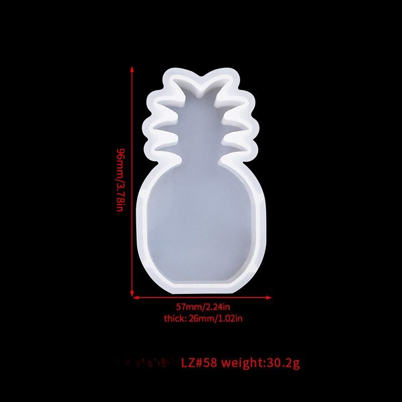 Silikonform für Kerzen in Obstform, Apfel-, Birnen- und Erdbeerform, Gießharz, Gips, Kerzen, Seifenformen, Wachsherstellung, Heimdekoration