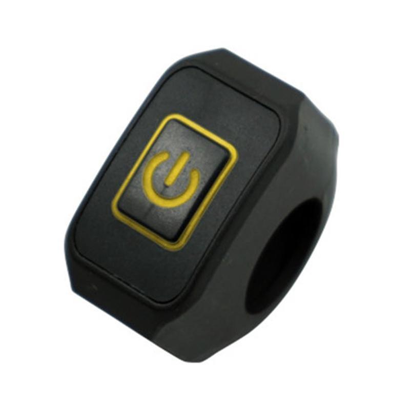 31BC On/Off Motorbike Push Button Handlebar Switch For Electronic Bicycles Scooters