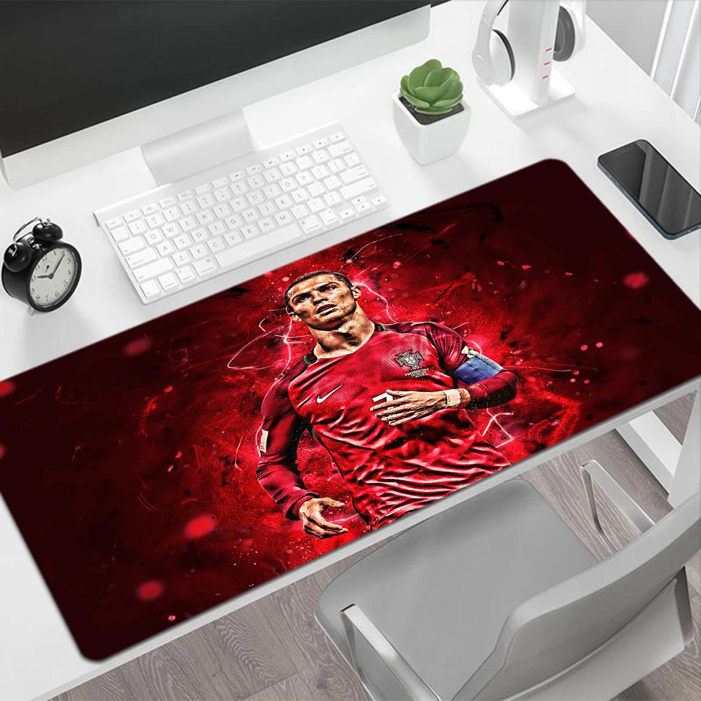 Barcelona Player Celebration Gaming Mouse Pad Desk Mouse Pad Office Mouse Mats Non-Slip Rubber Bottom Gaming Accessories Ideal Gift for Gamers
