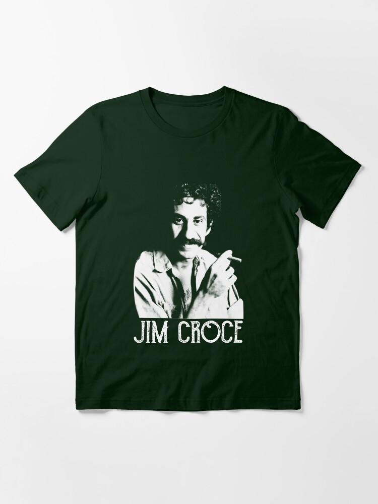 Jim Croce Jim Croce - White Stencil Perfect Gift Men Women Essential T-Shirt