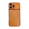 Electroplated Magnetic Thin Ring Case for iPhone 16 Pro Max with Lens Protective Film