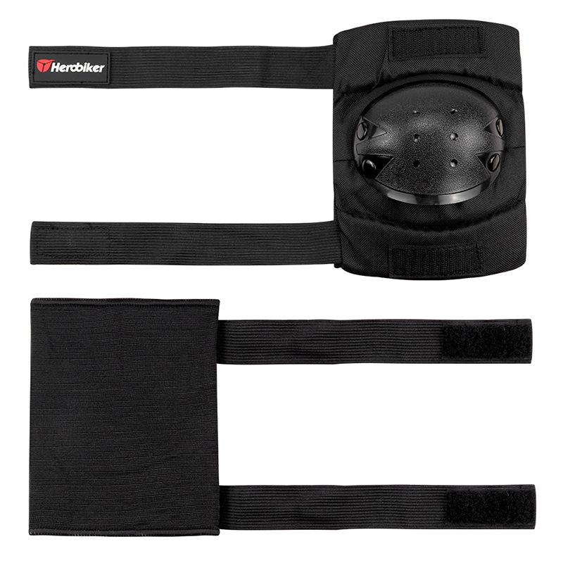 Knee Pads 4-Piece Set: Protective Gear for Cycling, Skateboarding, Roller Skating, Balance Bike - Outdoor Joint Protection.