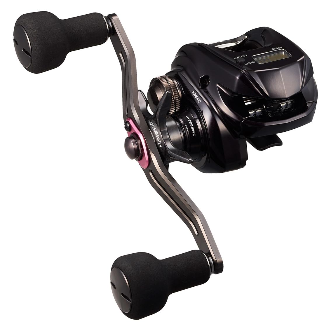 Daiwa baitcasting reel 26 Kouga IC 150P чёрный