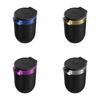 LED Car Ashtray with Flame Retardant Liner and Smoke Extinguishing Lid
