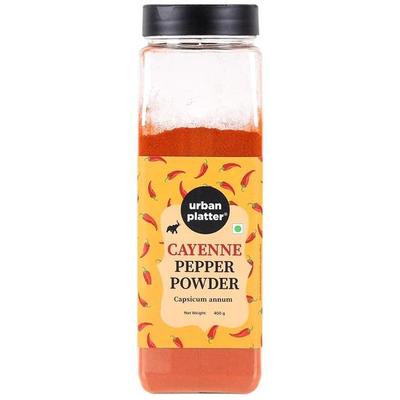 Urban Platter Cayenne Red Pepper Powder, [Spicy & Smoky Pepper Powder] (400 Gram)