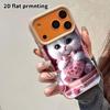 Phone Case: 2D Flat Lambskin Suitable for iPhone 18, 17, 16, 15, 14, 13 Pro Protective Cases, Little Autumn Ghost, Christmas and Halloween Gifts