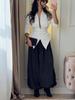 2026 Asymmetrical Slimming Women's Suit Jacket with Long Sleeves - European & American Fashion