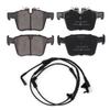 Pastilhas de Freio Traseiras Range Rover Evoque com Sensor Números de Peça 31471265 Peças Compatíveis Land Rover YY2 (LV2A, LV2XB, LV2NB) 31471266, -