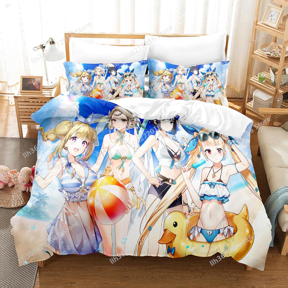 Game Epic Seven Bedding Set Single Twin Full Queen King Size Bed Set Adult Kid Bedroom Duvet cover Sets 3D Anime Bed Sheet Sets