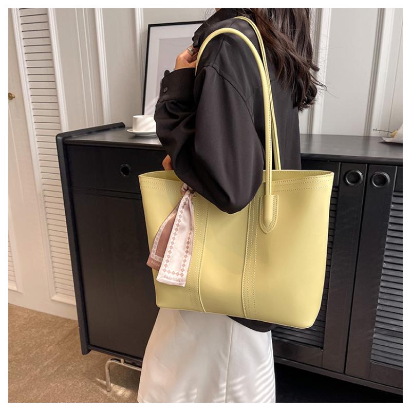 2025 New Spring Summer Advanced Ladies Single Shoulder Bag Fashion Scarves Decorative Handbags Large Capacity Commuter Tote Bag Sling Bag for Women