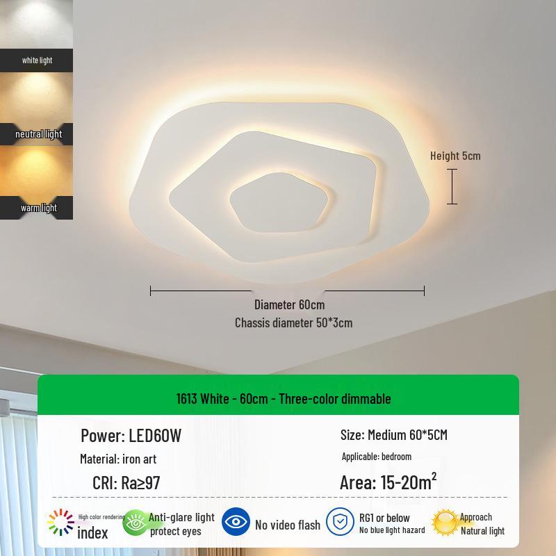 Nordic Cream Cloud Ceiling Light for Bedroom and Dining Room