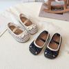 2026 Summer Korean Style Girls' Breathable Mesh Flats with Cute Bow