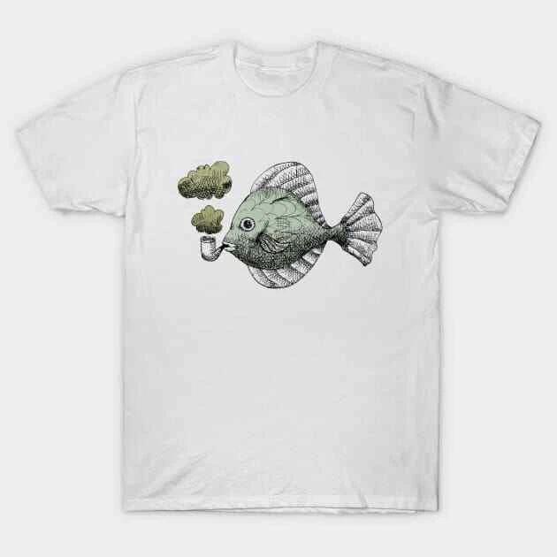 Fish Pipe Made in Australia T-Shirt S