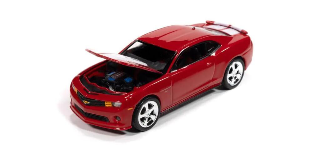 Kyosho AUTO WORLD Scale 2011 Chevy Camaro RS Victory Red AWSP184B 1/64 (Finished Model)