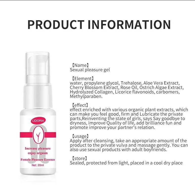 Female Fast Orgasm Liquid Vagina Moisturizing Pleasure Tight Oil Women Exciter Lasting Enhancement Sexual Orgasm Lubricant