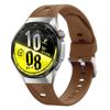 Geflochtenes einfarbiges Silikon-Uhrenarmband für Huawei Watch GT7 Pro / GT6 Pro 46mm, Verstellbares Ersatz-Armband, Nur Armband