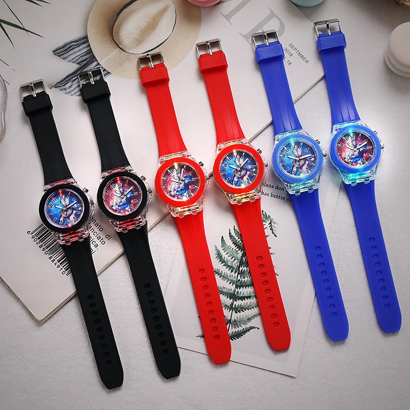 Kids Watch Diga Boys Cerro Girls Princess Glow Kindergarten Electronic Toys Cartoon Schedule