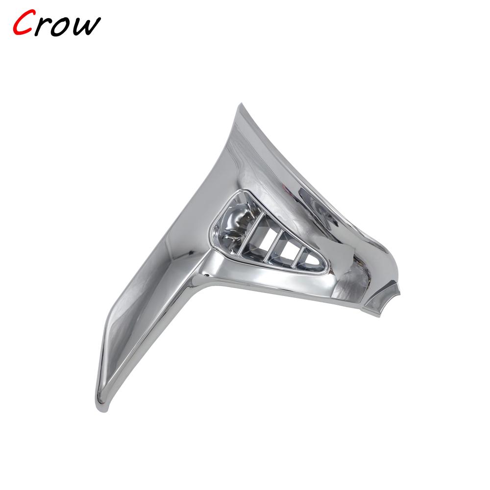 Chrome Triangle Cove For Honda GoldWing GL 1800 GL1800 2001-2011 Chrome Left Right Motorcycle Parts Modified accessories