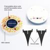 Solar Ground Light Outdoor Flat Solar Powered Disc Light IP68 Waterproof Pathway Light for Garden Yard Lawn Walkway Driveway Landscape Lighting