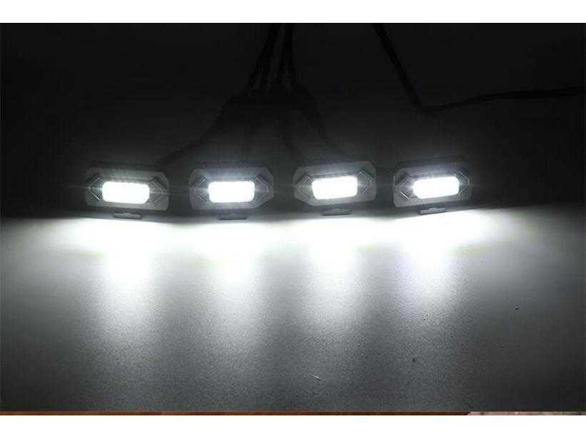 2020 Toyota Tacoma Off-road 6-Light Grille LED Yellow Lights