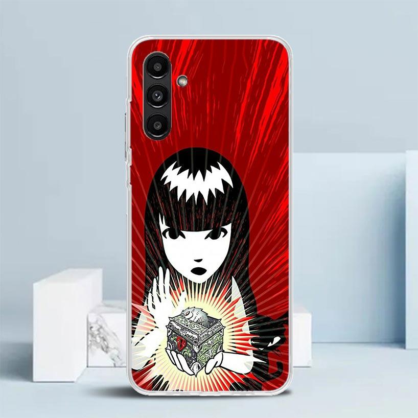 Comics Emily The Strange Cover for Samsung Galaxy A17 A37 A57 A16 A26 A36 A56 A15 A14 A55 Phone Case A13 A53 A25 A35 A24 A34 A23