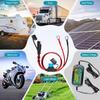 SAE Extension Cable, Battery Tender Extension Cable For Motorcycle/Motorbike/Car/Solar Panel, 16AWG SAE Battery Connector 2FT, SAE Adapter (2PACK)