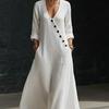 Spring-Summer Women's Long Sleeve Sun Protection Cardigan - Pure Color, Casual, Buttoned