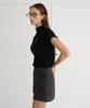 BIBYSEOB Wool Blend Shorts Charcoal [T44]