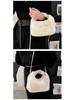 2026 New Winter Plush Furry Handbag: Cute, Handheld, Underarm Small Bag