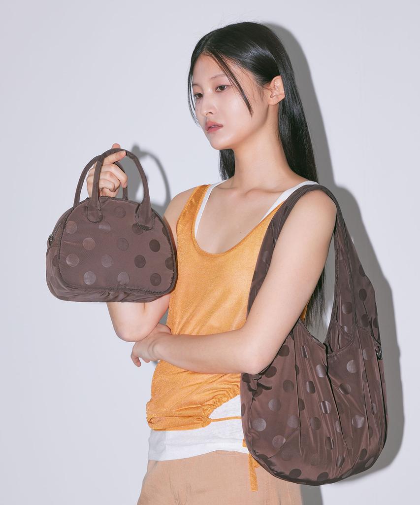 Haveawhale Polka Dots Tote Bag (Br)