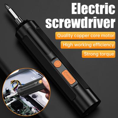 Electric Screwdriver Home Repair Tool Cordless Electric Drill Home Electric Screwdriver Set Rechargeable Electric Screwdriver