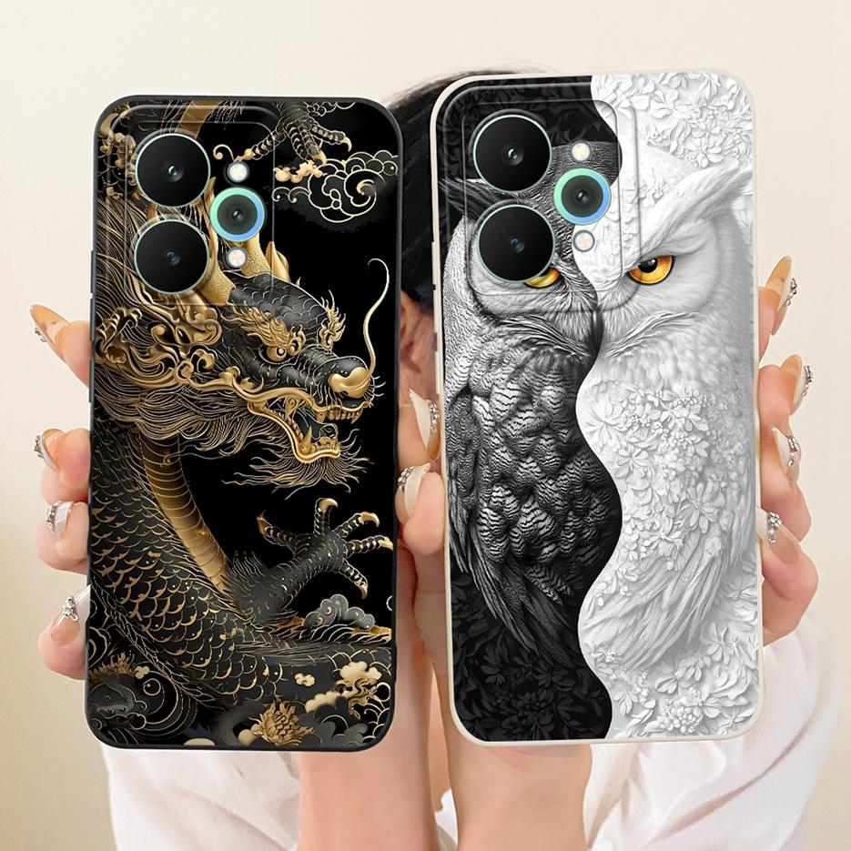 For Realme 15 Pro Case Realme15 RMX5106 Luxury Flowers Cartoon Cover Soft TPU Matte Phone Case For Realme 15T Realme15T 5G Shell