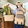Men's Backpack Middle School Student Backpack Women's Schoolbag